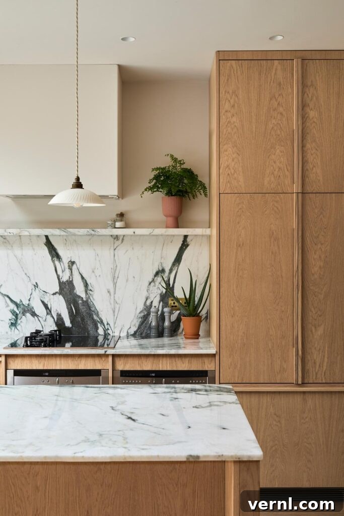 Victorian Townhouse with Custom Scandinavian Kitchen Tour 8 A Victorian townhouse with a bespoke Scandinavian kitchen.